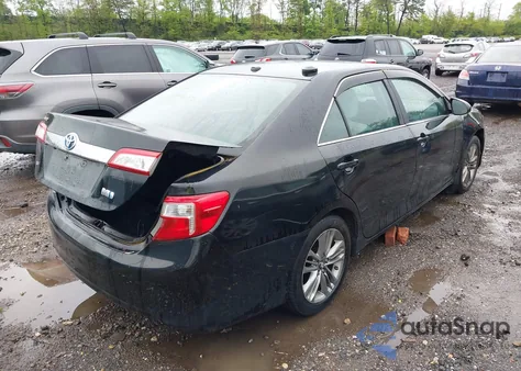 2013 Toyota Camry Hybrid Xle from USA, damaged, VIN 4T1BD1FK8DU079990